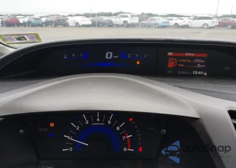 2012 Honda Civic Ex-L из США, поврежденный, VIN 19XFB2F92CE337545